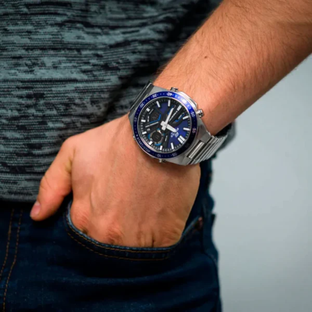 RELOJ CASIO EDIFICE EFV C110D 2A ORIGINAL - FUERZA Y ESTILO EN CADA SEGUNDO