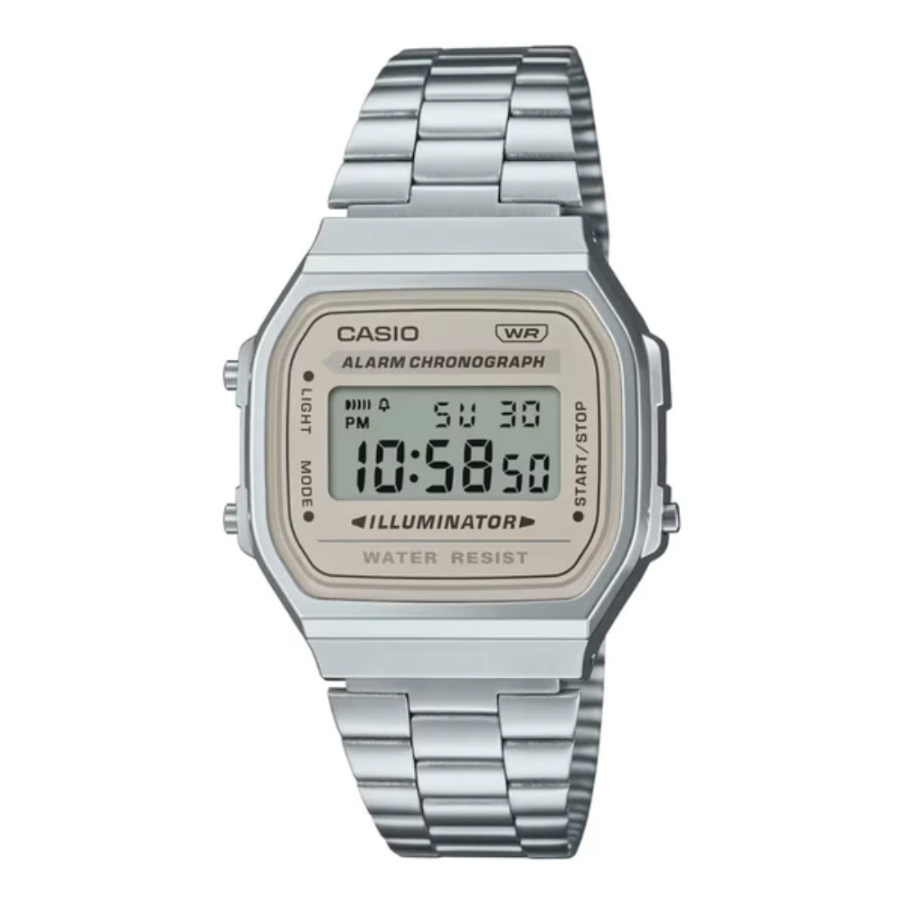 RELOJ CASIO A168WA ORIGINAL - ESTILO VINTAGE CON ELEGANCIA ATEMPORAL
