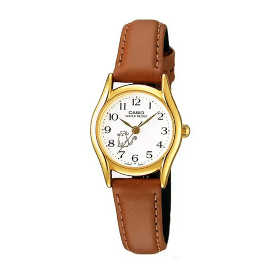 RELOJ CASIO LTP 1094Q CUERO ORIGINAL - VINTAGE SOFISTICADO