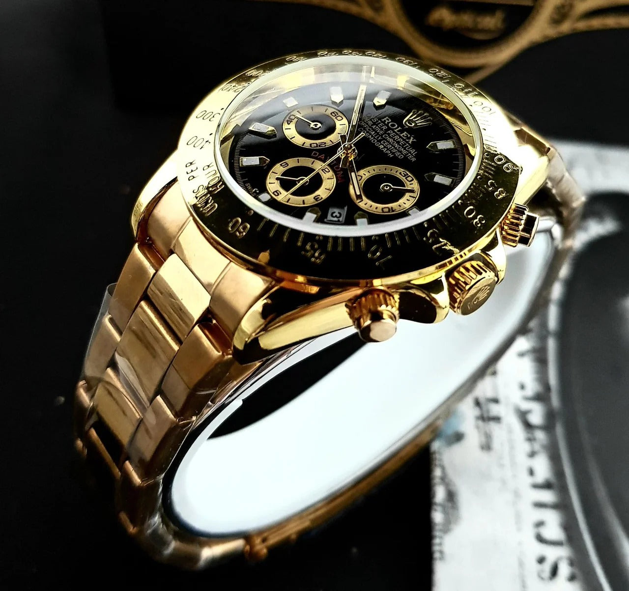 RELOJ ROLEX DAYTONA EDICION ESPECIAL ACERO CHRONOSPORT PLATA - PRESTIGIO EN CADA SEGUNDO