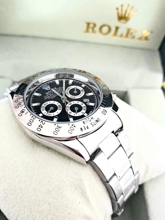 RELOJ ROLEX DAYTONA EDICION ESPECIAL ACERO CHRONOSPORT PLATA - PRESTIGIO EN CADA SEGUNDO