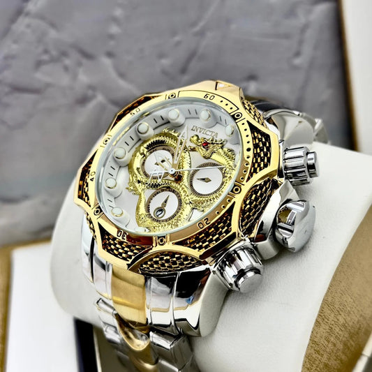 RELOJ INVICTA DRAGON BLANCO - FUERZA, PODER Y ELEGANCIA