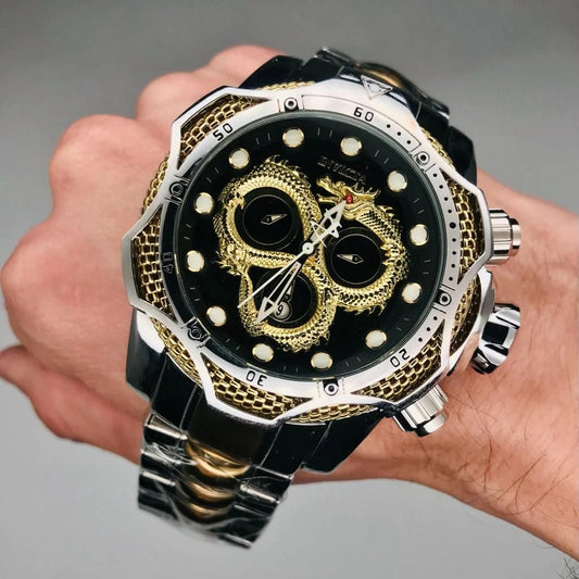 RELOJ INVICTA DRAGON BICOLOR - FUERZA, PODER Y ELEGANCIA