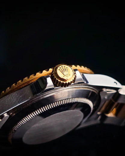 ROLEX SUBMARINER ESTILO PREMIUM BICOLOR NEGRO - SOFISTICACIÓN ACCESIBLE PARA ELEVAR TU ESTILO TODOS LOS DÍAS