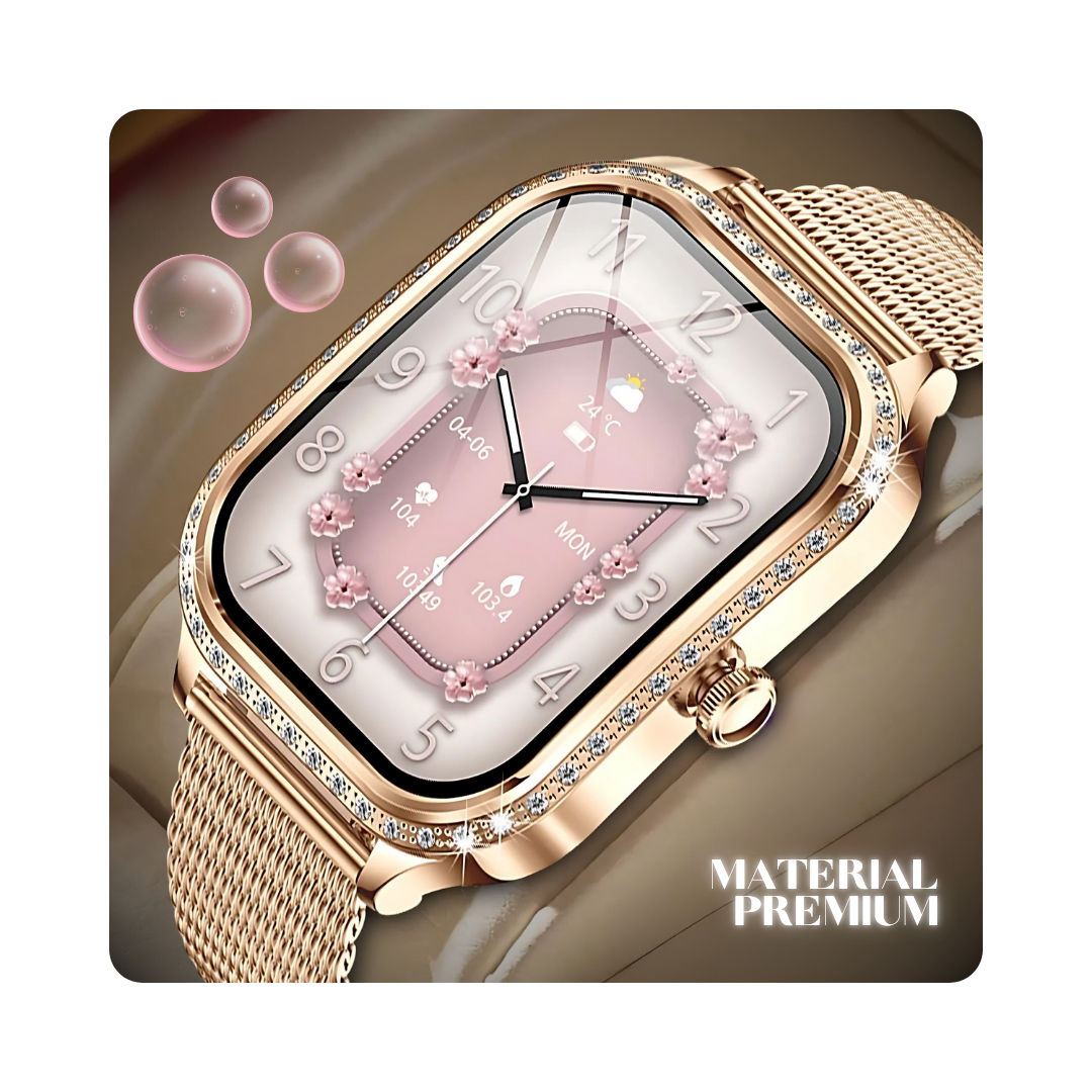 RELOJ SMARTWATCH ELEGANCE - SALUD Y ESTILO EN TU MUÑECA