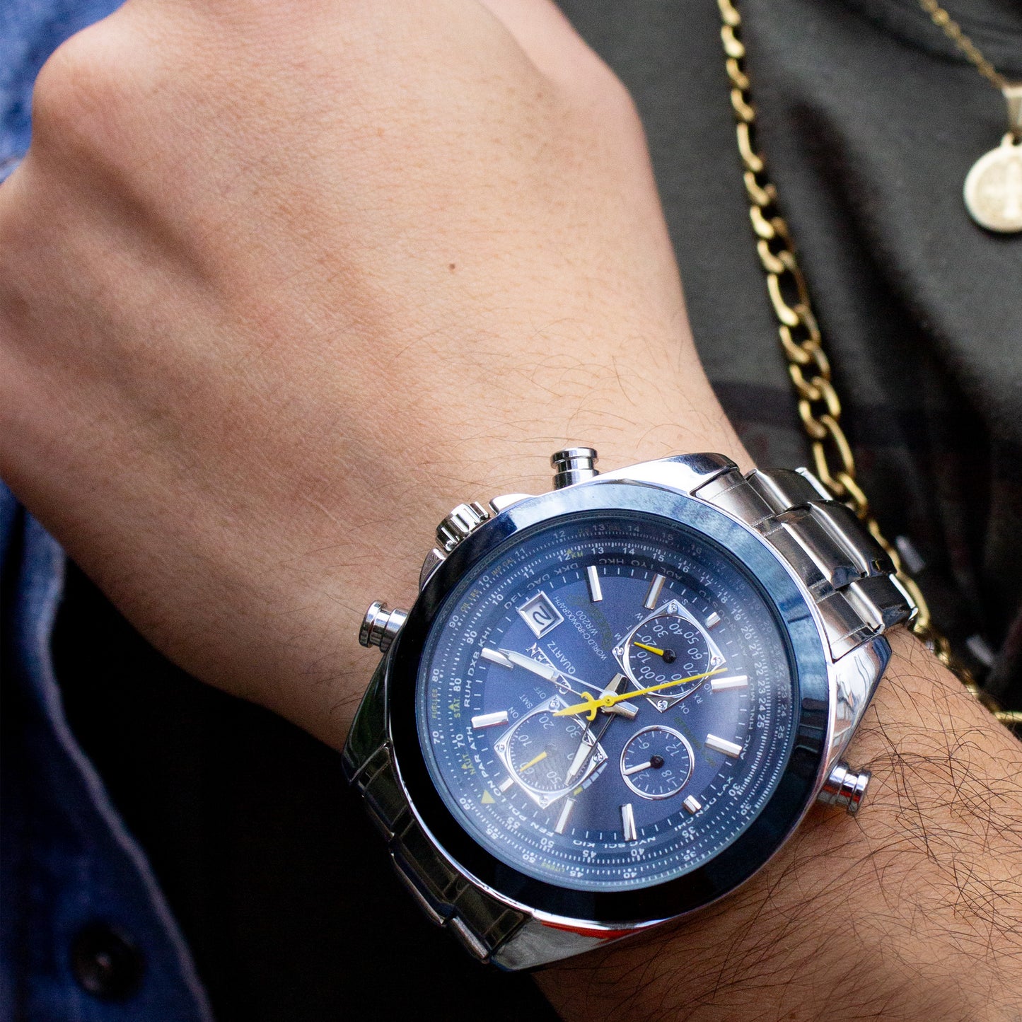RELOJ CITIZEN IMPERIAL CHRONO - ELEGANCIA QUE IMPONE PRESENCIA