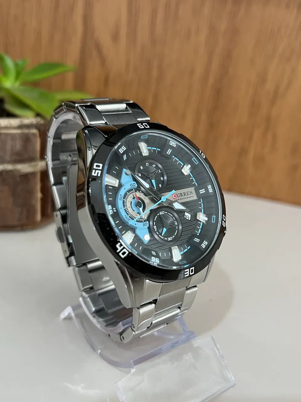 RELOJ CURREN ORIGINAL 8402 PLATEADO - ELEGANCIA EN ACERO INOXIDABLE