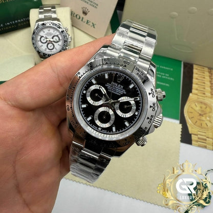 RELOJ ROLEX DAYTONA EDICION ESPECIAL ACERO CHRONOSPORT PLATA - PRESTIGIO EN CADA SEGUNDO