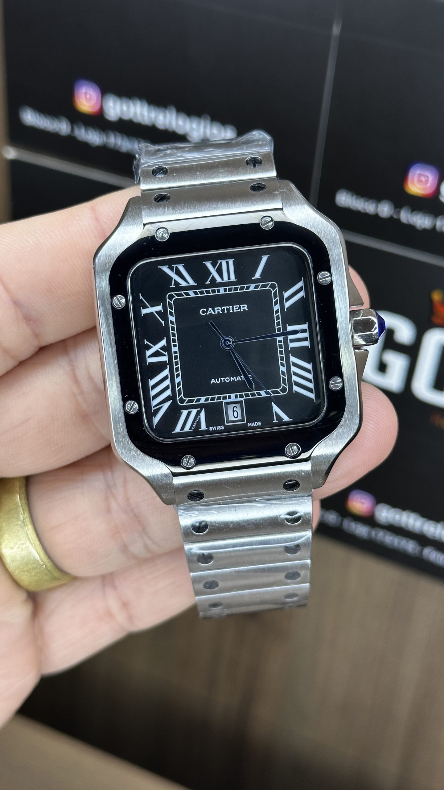 RELOJ CARTIER SANTOS - SÍMBOLO DE PRESTIGIO, TRADICION Y MODERNIDAD