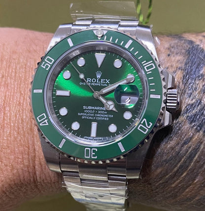 RELOJ ROLEX SUBMARINER PREMIUM AA INSPIRED - SOFISTICACIÓN, ELEGANCIA Y FUNCIONALID + GAFAS RAYBAN