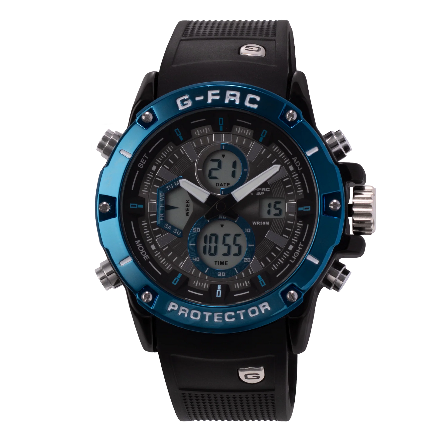 RELOJ G FORCE ORIGINAL DUALTIME - EDICION MOTO GP SUMERGIBLE