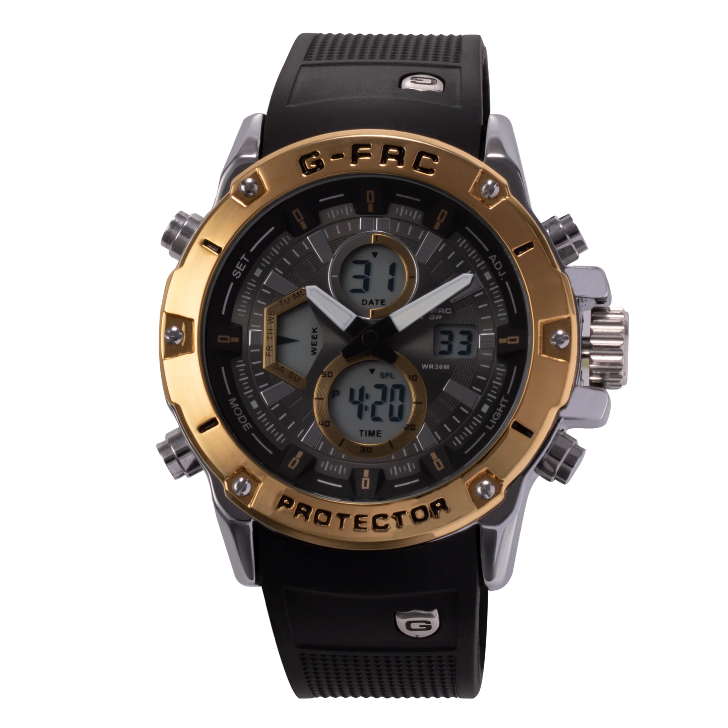 RELOJ G FORCE ORIGINAL DUALTIME - EDICION MOTO GP SUMERGIBLE