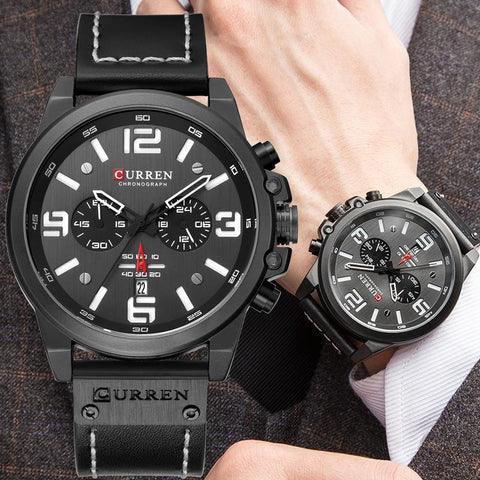 RELOJ CURREN 8314 NEGRO - ELEGANCIA, RESISTENCIA Y PRECISIÓN