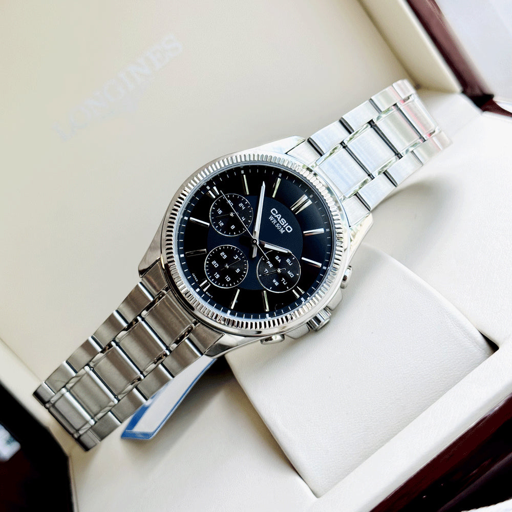 RELOJ CASIO MTP 1375D-1A ORIGINAL - LA ELEGANCIA QUE MARCA TU TIEMPO