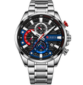 RELOJ CURREN 8415 PLATEADO - PRESENCIA QUE IMPONE (ORIGINAL)
