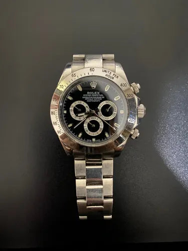 RELOJ ROLEX DAYTONA EDICION ESPECIAL ACERO CHRONOSPORT PLATA - PRESTIGIO EN CADA SEGUNDO