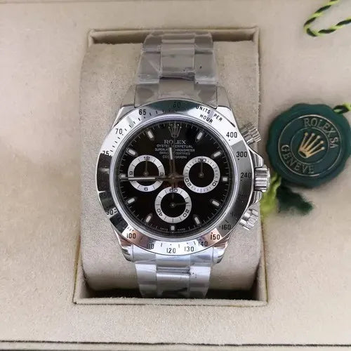 RELOJ ROLEX DAYTONA EDICION ESPECIAL ACERO CHRONOSPORT PLATA - PRESTIGIO EN CADA SEGUNDO