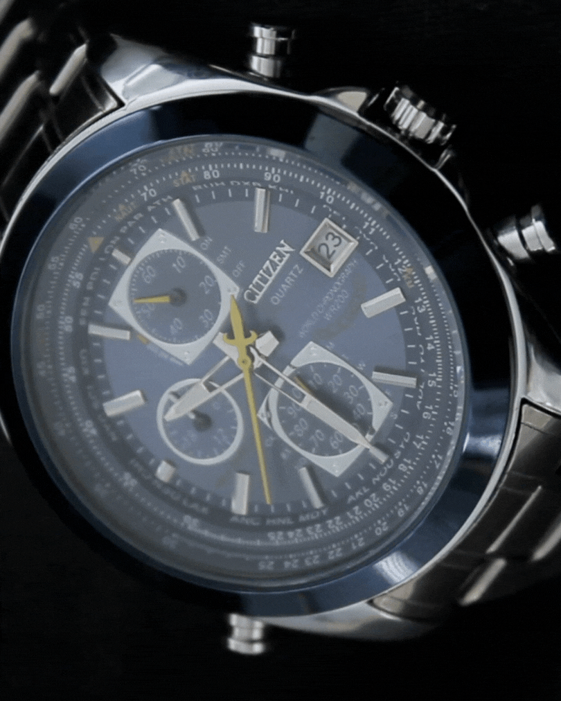 RELOJ CITIZEN IMPERIAL CHRONO - ELEGANCIA QUE IMPONE PRESENCIA