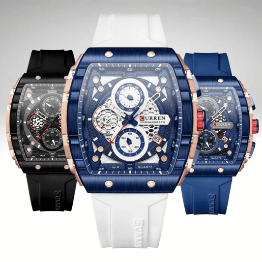 COMBO 3X RELOJ CURREN 8442 - ESTILO, FUNCIONALIDAD Y RESISTENCIA EN UN SOLO ACCESORIO
