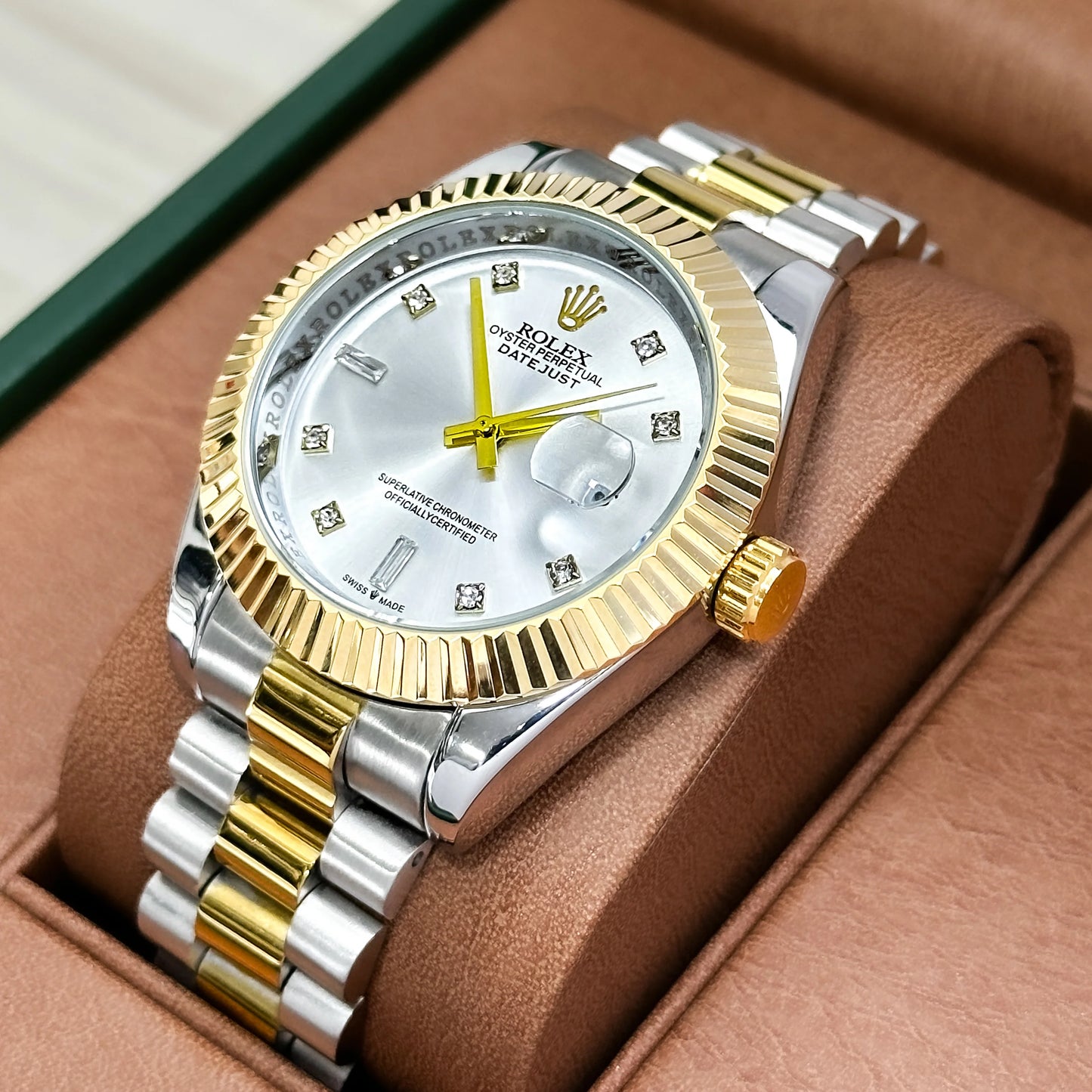 ROLEX NEW PRESIDENCIAL BICOLOR DORADO/FONDO BLANCO - IMPERIAL CLASSIC OYSTER