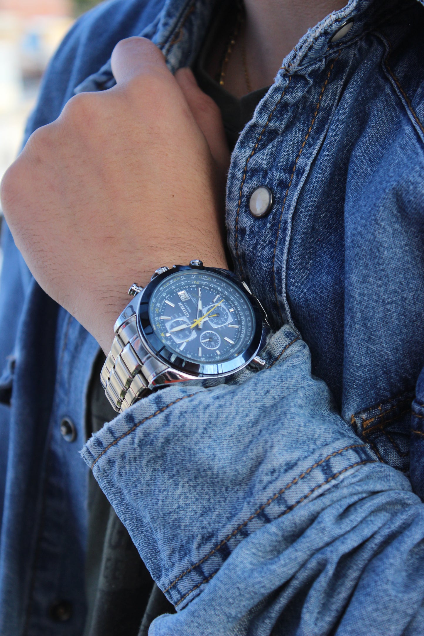 RELOJ CITIZEN IMPERIAL CHRONO - ELEGANCIA QUE IMPONE PRESENCIA