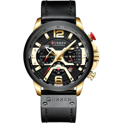 RELOJ CURREN ORIGINAL 8329 NEGRO - PREMIUM PARA HOMBRES CON ESTILO