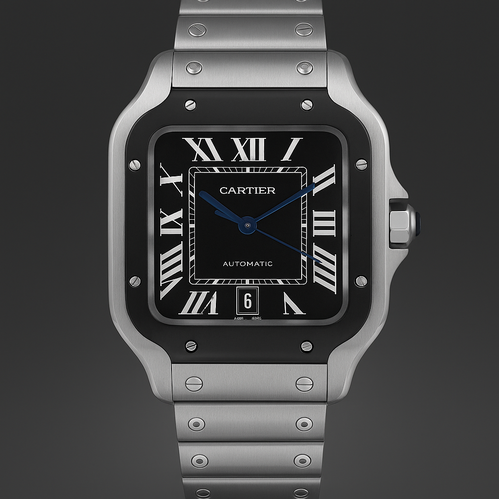 RELOJ CARTIER SANTOS - SÍMBOLO DE PRESTIGIO, TRADICION Y MODERNIDAD