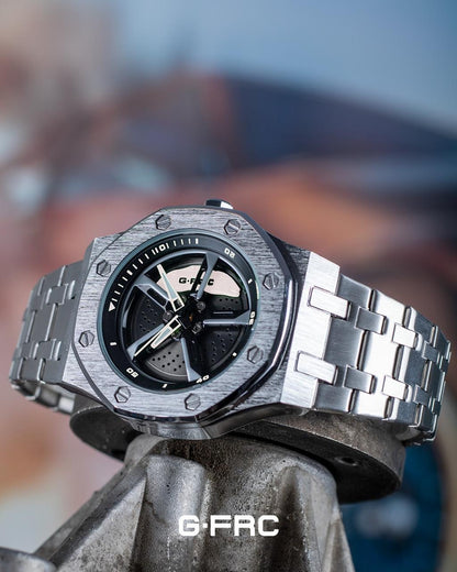 RELOJ G FORCE ANÁLOGO - STEEL RACER (ORIGINAL)