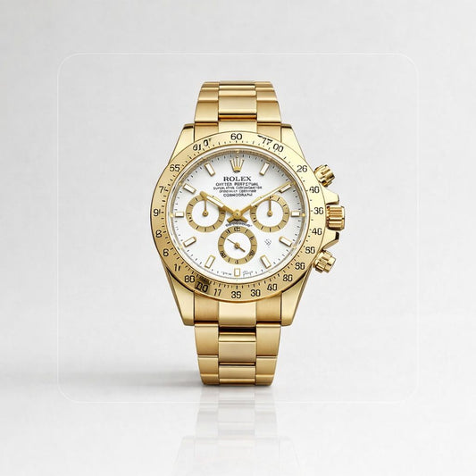 ROLEX DAYTONA CHRONOMASTER DORADO - PRECISIÓN, ESTILO Y PRESENCIA DE ALTO NIVEL