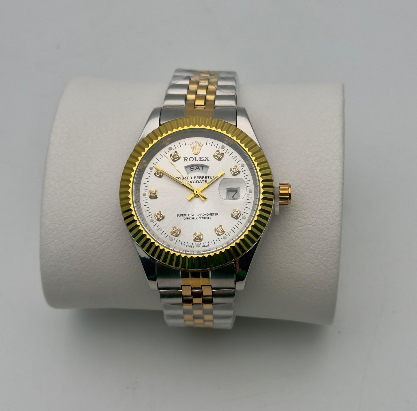 ROLEX NEW PRESIDENCIAL BICOLOR DORADO/FONDO BLANCO - IMPERIAL CLASSIC OYSTER