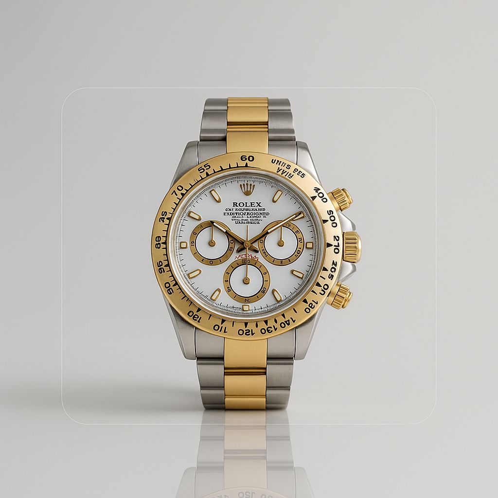 ROLEX DAYTONA ACERO CHRONOSPORT PLATEADO - PRESTIGIO EN CADA SEGUNDO