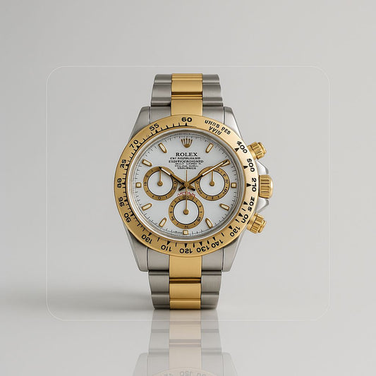 ROLEX DAYTONA ACERO CHRONOSPORT BICOLOR - PRESTIGIO EN CADA SEGUNDO