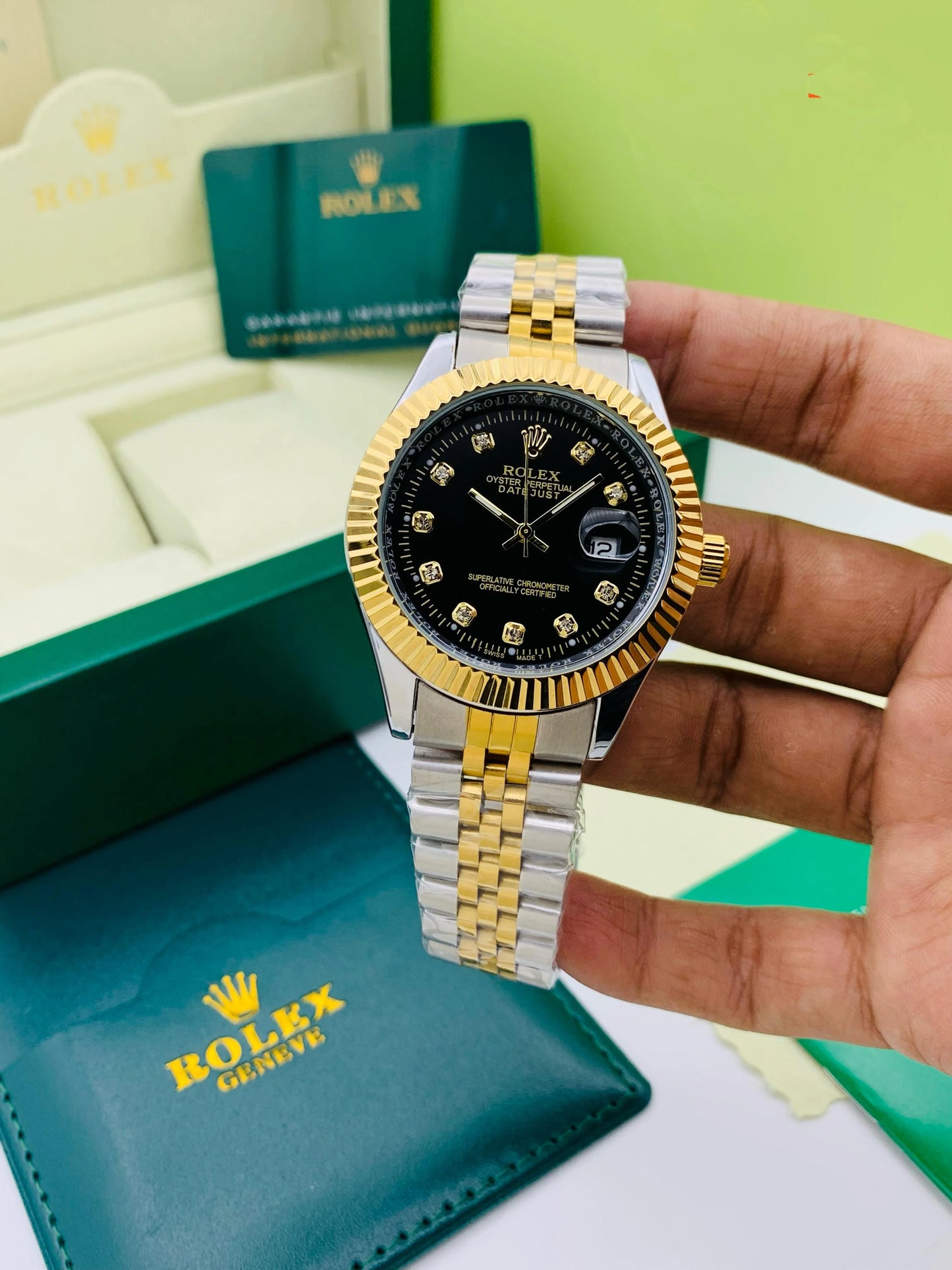 ROLEX NEW EDITION DATEJUST PRESIDENCIAL BICOLOR NEGRO - IMPERIAL CLASSIC OYSTER