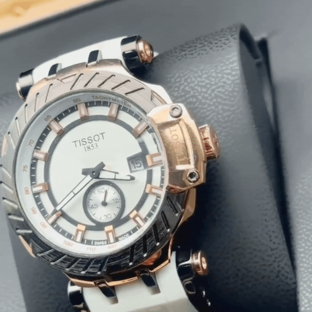 RELOJ TISSOT EDITION MOTO GP BLANCO/COBRE - PRECISION DEPORTIVA CON ESTILO