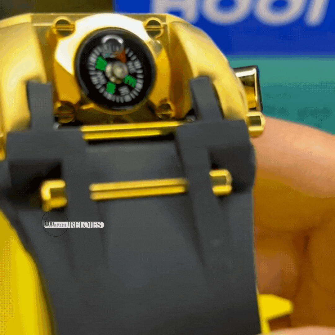 RELOJ INVICTA BOLT GOMA EDITION NEGRO - IMPONENTE Y MODERNO