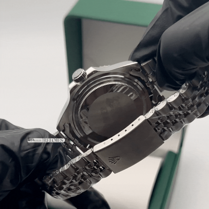 ROLEX SUBMARINER ESTILO PREMIUM PLATEADO AZUL/ROJO - ELEGANCIA ATEMPORAL