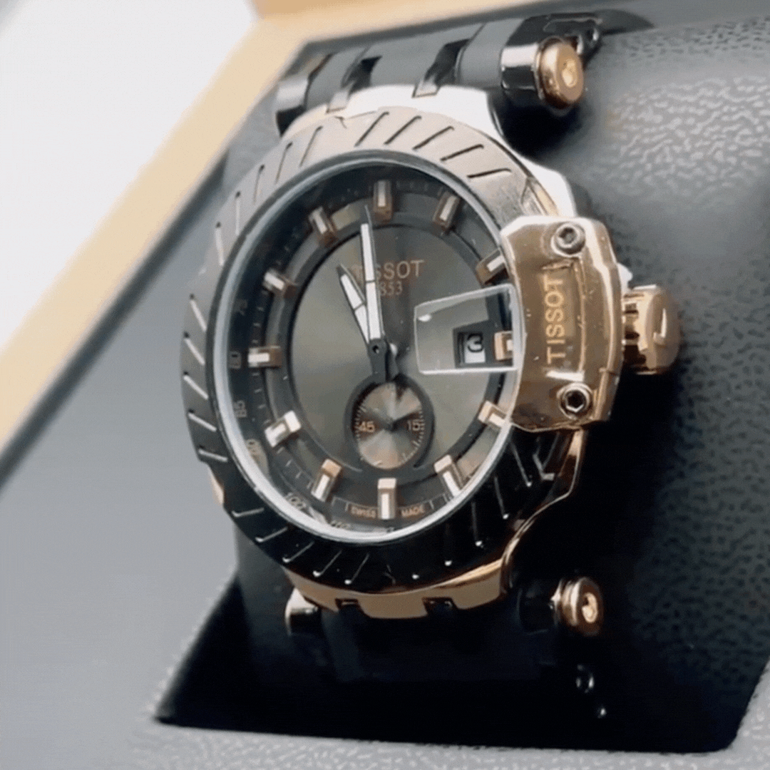 RELOJ TISSOT EDITION MOTO GP NEGRO/COBRE - PRECISION DEPORTIVA CON ESTILO