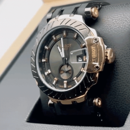 RELOJ TISSOT EDITION MOTO GP NEGRO/COBRE - PRECISION DEPORTIVA CON ESTILO