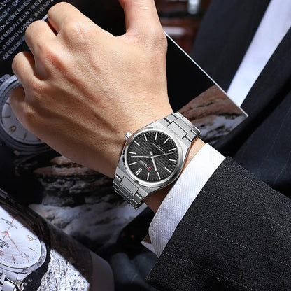 RELOJ CURREN 8439 ORIGINAL - ELEGANCIA CLÁSICA PARA EL HOMBRE MODERNO