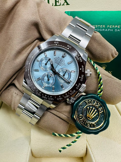 ROLEX DAYTONA ACERO CHRONOSPORT PLATEADO - PRESTIGIO EN CADA SEGUNDO