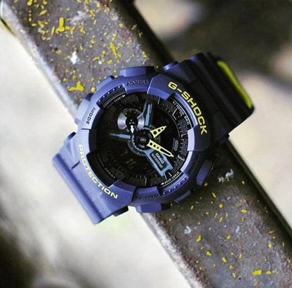 CASIO G SHOCK GA 110 AZUL - RESISTENCIA Y ESTILO EN UN SOLO RELOJ
