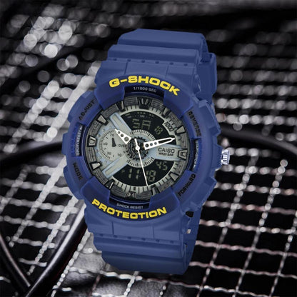 CASIO G SHOCK GA 110 AZUL - RESISTENCIA Y ESTILO EN UN SOLO RELOJ