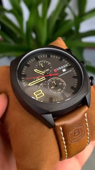 RELOJ CURREN 8324 CAFE - ELEGANCIA, PRECISIÓN Y PRESENCIA (ORIGINAL)