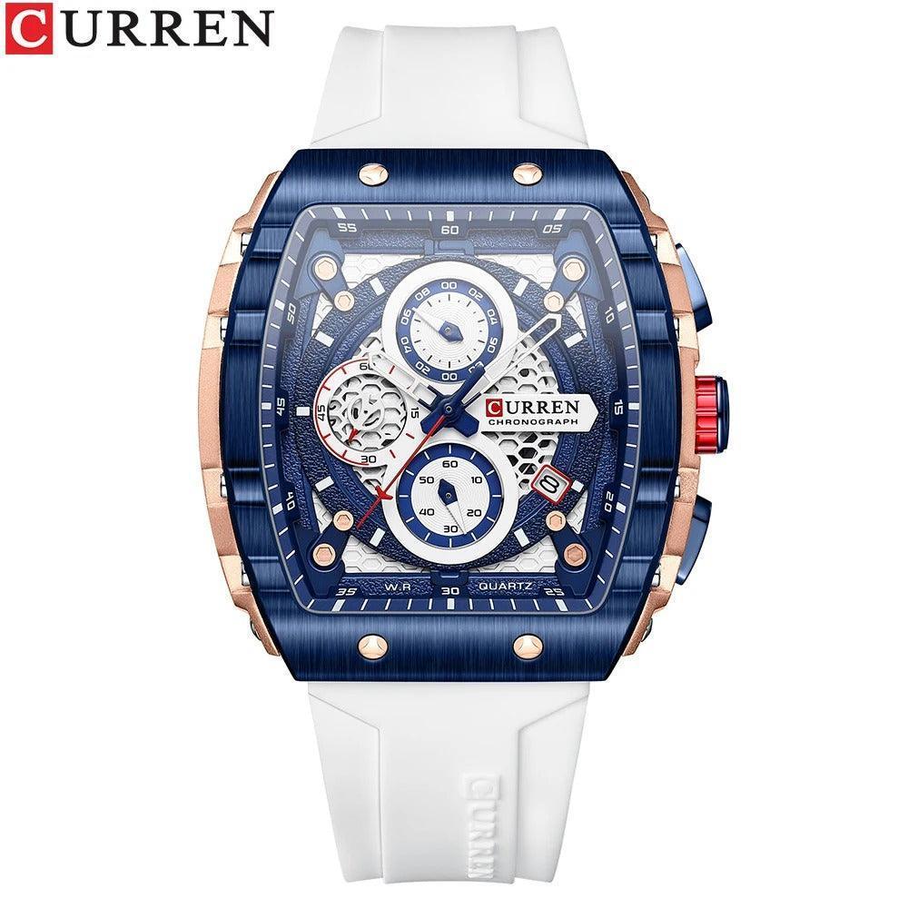 RELOJ CURREN 8442 BLANCO - ESTILO, FUNCIONALIDAD Y RESISTENCIA EN UN SOLO ACCESORIO