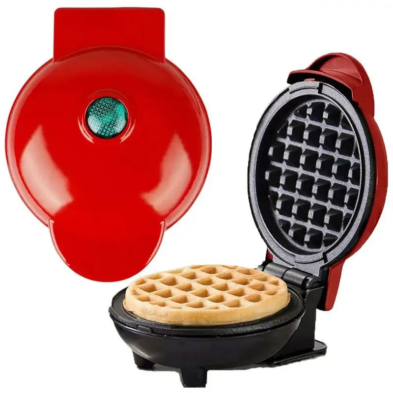 MINI MAQUINA DE WAFFLES + REGALO (Ebook con 15 deliciosas recetas de waffles!)