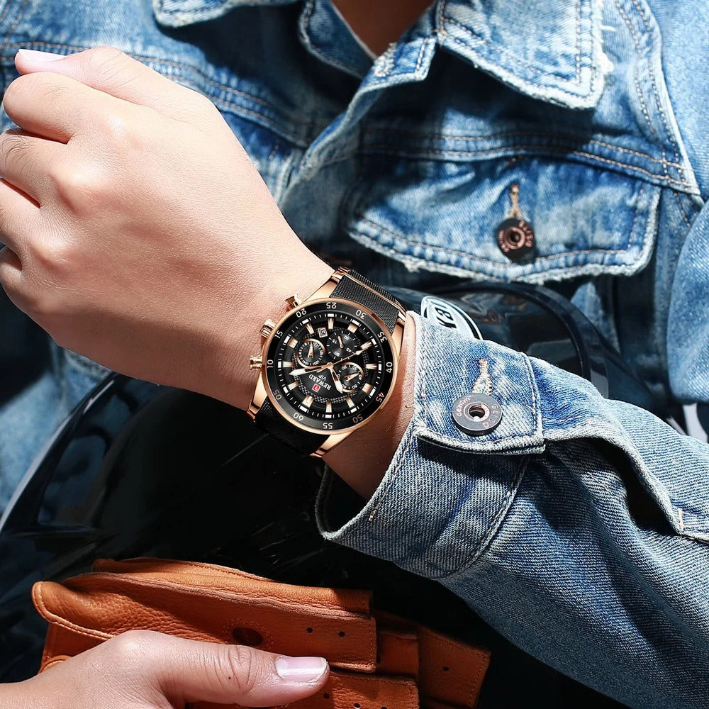 RELOJ REWARD ELEGANCIA TOTAL - RELOJ DE ACERO INOXIDABLE CON ESTILO Y RESISTENCIA