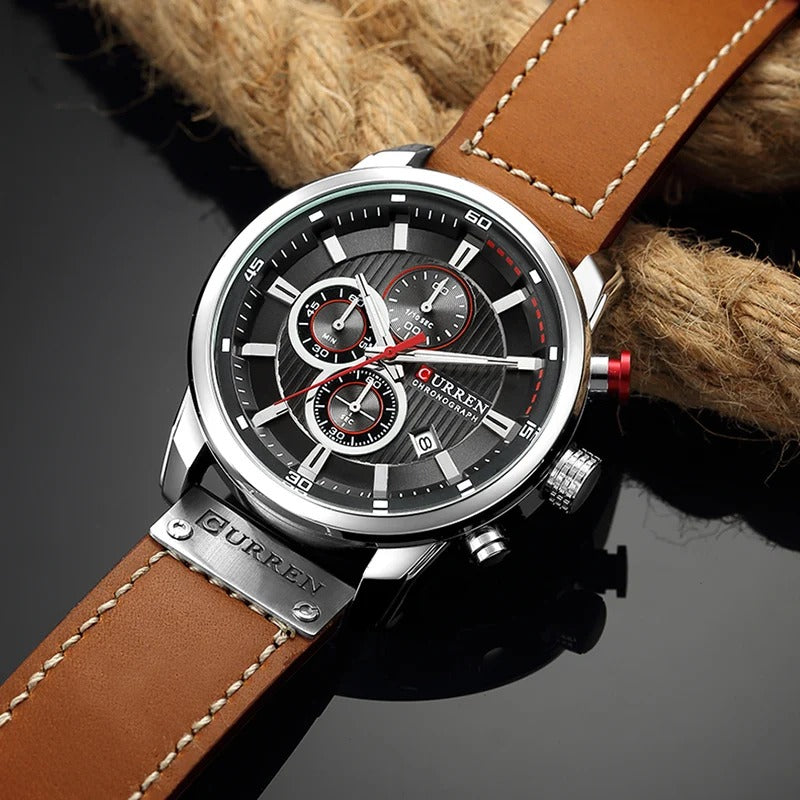 RELOJ CURREN ORIGINAL TITANIO 8291 - ELEGANCIA MASCULINA CON PODER Y PRECISIÓN