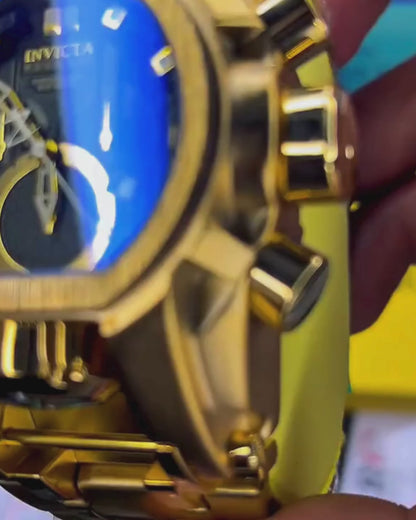 RELOJ INVICTA ZEUS TITANIO DORADO NEGRO - EDICION LIMITADA