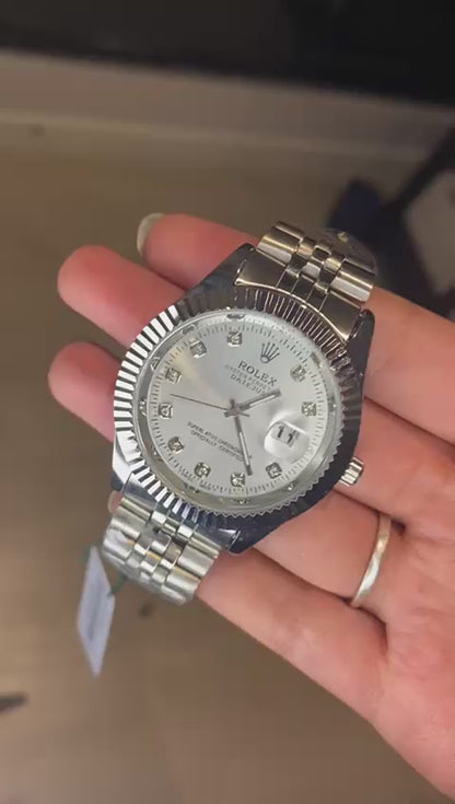 ROLEX NEW EDITION DATEJUST PRESIDENCIAL PLATEADO - IMPERIAL CLASSIC OYSTER