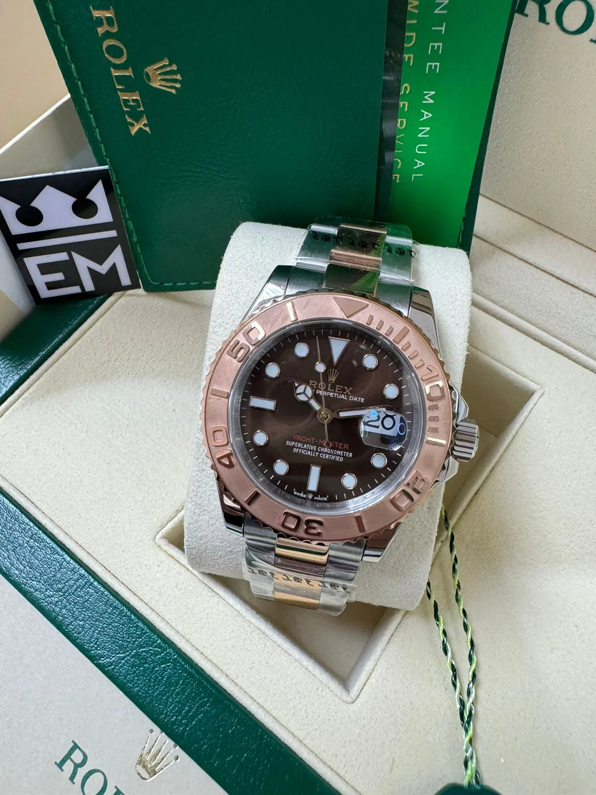 RELOJ ROLEX YACHT-MASTER COBRE - ELEGANCE PRO